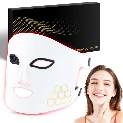 Wit LED masker