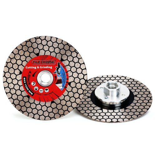 Image of Casaverde D115mm/125mm Diamond Cutting Disc Tile ,Porcelain grinding Blade With Removable Flange For Cutting Grinding Stone