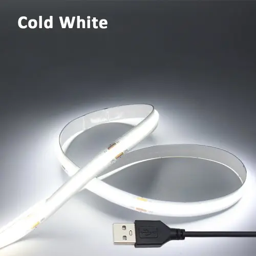 Image de Bande LED COB USB 5V - Éclairage Flexible 320 Diodes