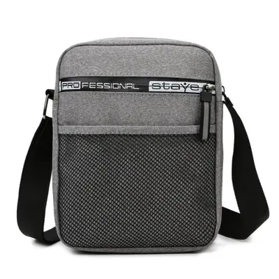 Image de Sac bandoulière homme urbain, poche monnaie & batterie externe