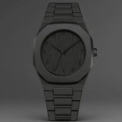 Montre Homme Noire Élégante - Style Simple & Quartz