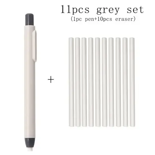 Juego 11 piezas gris