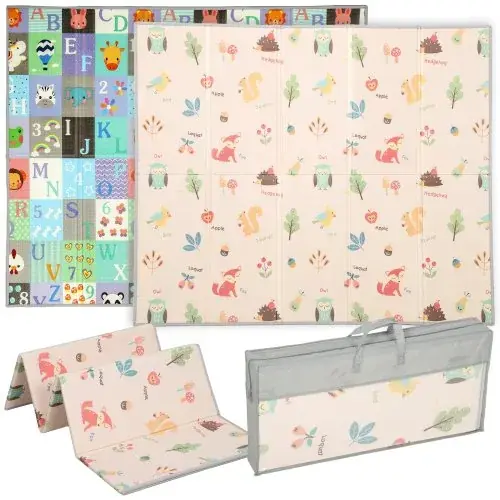 Image de Tapis de jeu bébé XXL - Réversible & Imperméable