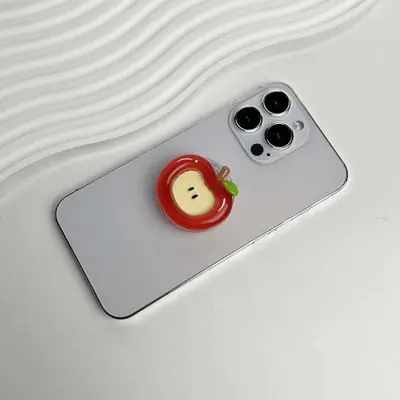 Image de Support Téléphone Fruité Rouge - Design Mignon & Pratique