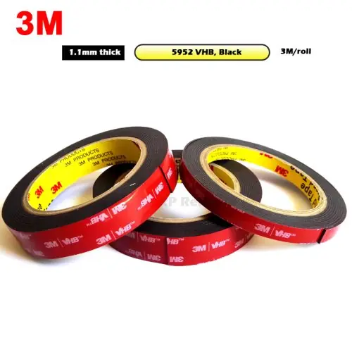 Image de Ruban Adhésif Double Face VHB 3m - 5mm, 10mm, 100mm