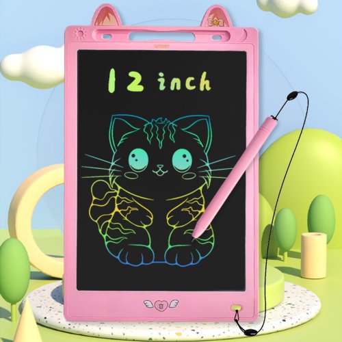 Kitty 12 inch pink