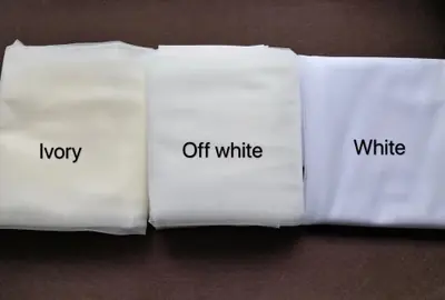 Image de Voile de Mariée Longue Dentelle Blanc Ivoire - 3m, 4m, 5m