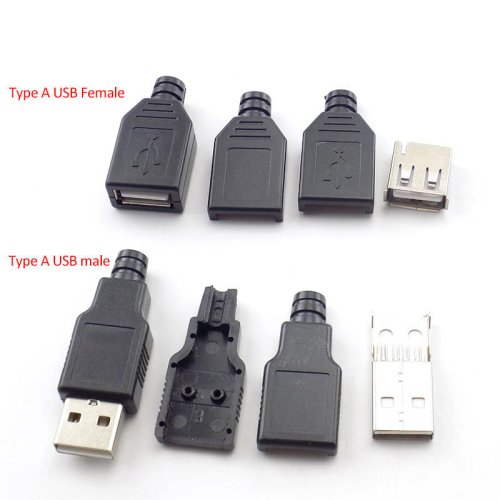 Bild von USB 2.0 Adapter Stecker – DIY Soldering Kit für Elektronikprojekte