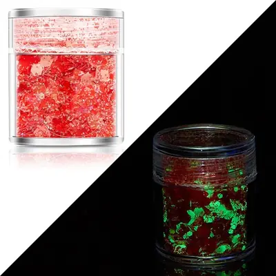 Image de Paillettes Lumineuses 24 Couleurs - Décoration Résine Époxy