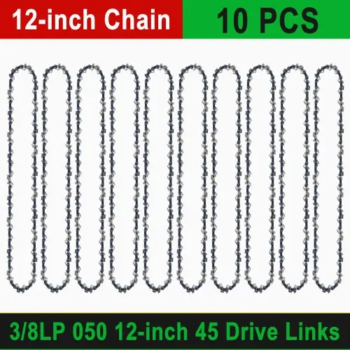 10 pcs chaîne 12 pouces