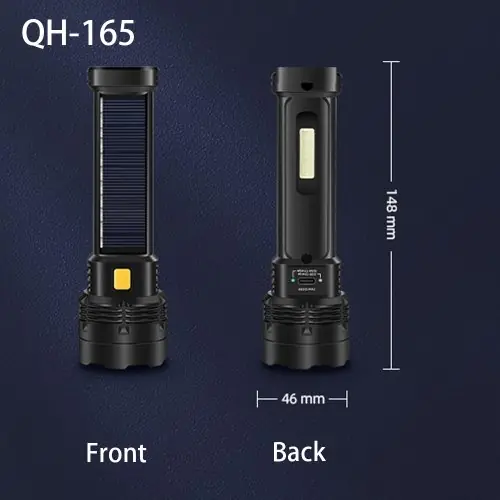 Image de Lampe Solaire LED Multifonction - Torche & Lanterne