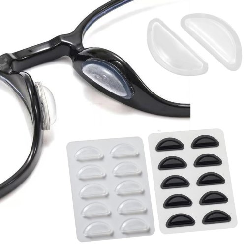 Image de Plaquettes Nasales Antidérapantes en Silicone - Pour Lunettes
