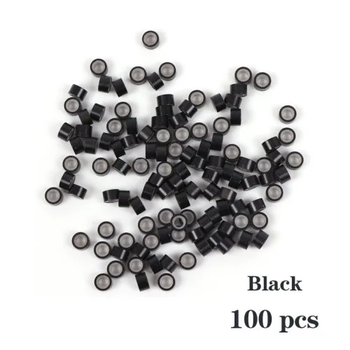 Czarny 100pcs