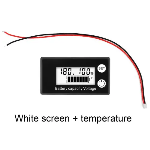 Image de Testeur de Batterie LCD - Capacité & Tension en Temps Réel