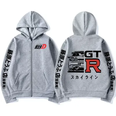 Image de Sweat à capuche Initial D AE86 - Style JDM Vintage