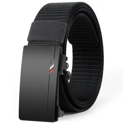 Image de Ceinture Homme Nylon Tissé - Sans Dents, Auto-ajustable