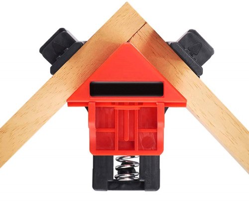 Imagen de Abrazadera de Ángulo Recto de 90 Grados para Marcos de Fotos y Soportes de Vidrio – Herramienta Manual Ideal para Carpintería y Proyectos DIY