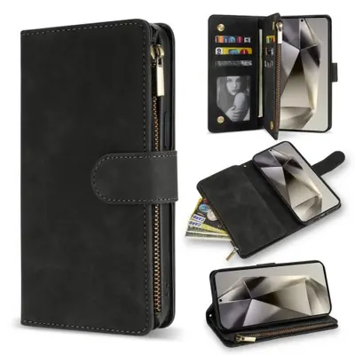 Image de Étui Portefeuille Cuir Magnétique pour Samsung Galaxy