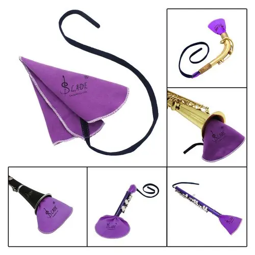 Image de Chiffon de Nettoyage pour Instruments à Vent - 6 Couleurs