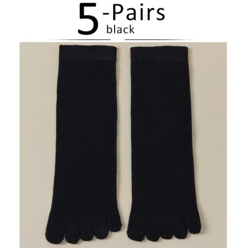 5 Pairs black