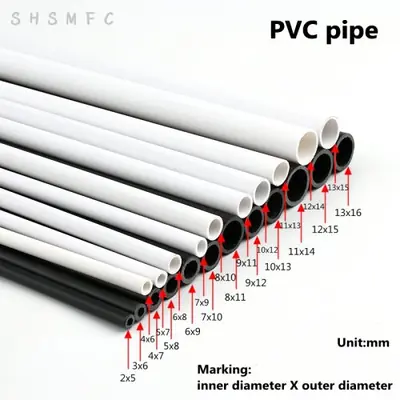 Image de Tuyau PVC 5/16mm - Idéal pour Aquariophilie et Arrosage