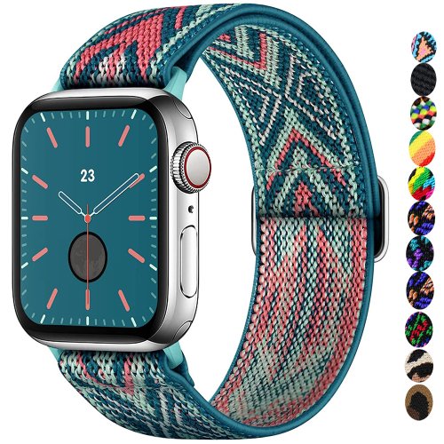 Zdjęcie Elastyczny Pasek Scrunchie do Apple Watch – Moda i Komfort
