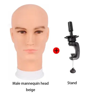 Image de Tête de Mannequin pour Perruques et Accessoires
