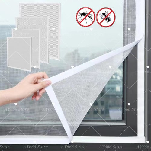 Bild von Hochwertige Maßgeschneiderte Moskitonetze für Fenster – Anti-Mücken Schutz mit Feinmaschigem Fiberglasgitter für optimale Luftzirkulation und Insektenschutz im Wohnbereich