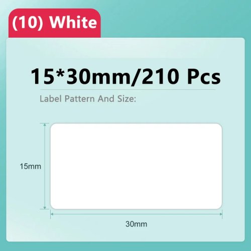15x30mm-blanco