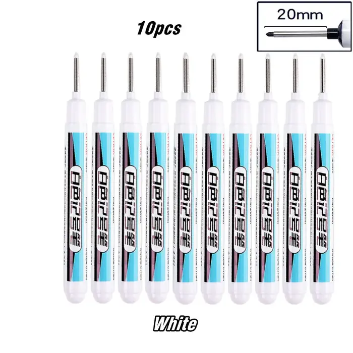 10pcs blanc