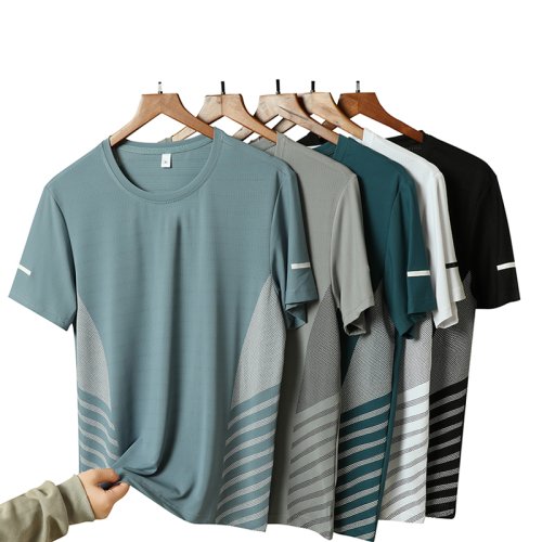 Schnell Trocknendes Lauf-T-Shirt Herren – Atmungsaktiv & Reflektierend
