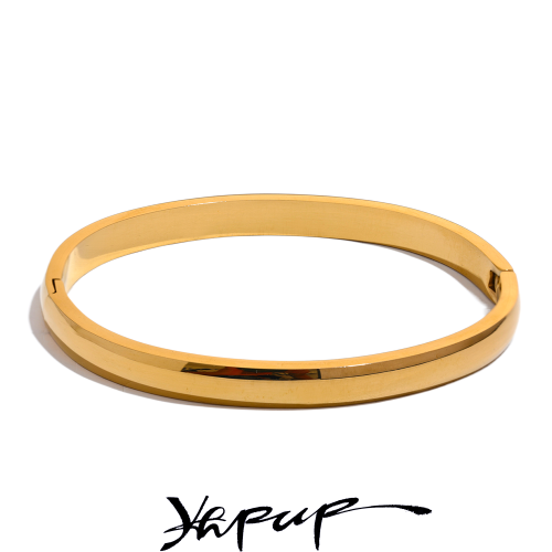 Immagine di Bracciale Minimalista in Acciaio Inossidabile - Eleganza Semplice