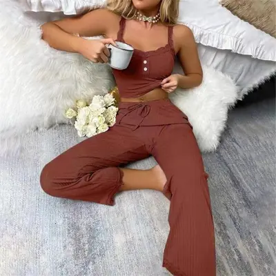 Image de Pyjama Dentelle Sexy - Collection Automne/Hiver