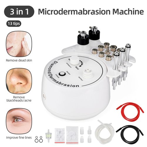 Afbeelding van Diamant Microdermabrasie Machine – Gezichtsverjonging met Waternevel Peeling