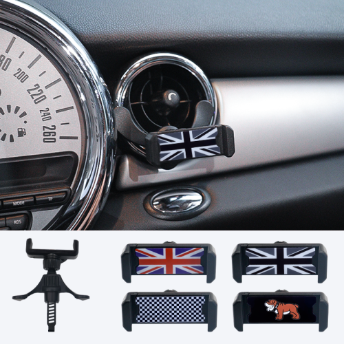 Imagen de Soporte de Teléfono para Salida de Ventilación de Aire en Coche – Accesorio de Montaje Universal para Mini Cooper F54, F55, F56, F57, R55, R56, R57, R60, R50, R52, R53