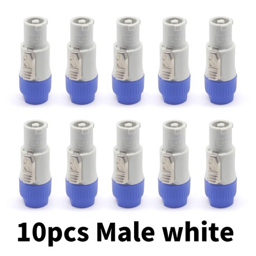 Bianco maschio 10pcs