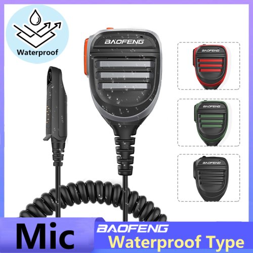 Image de Microphone Baofeng UV68 Pro Max V2 - Étanche & Haut Parleur