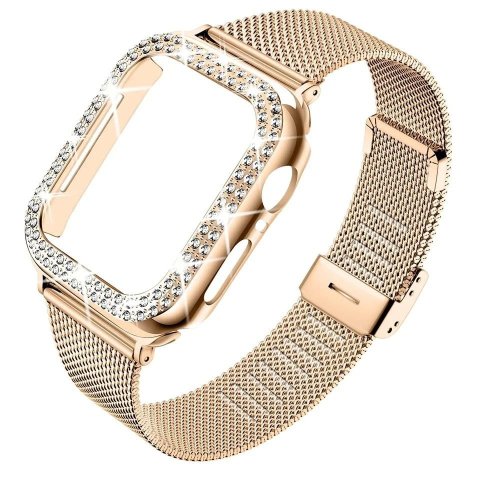 Zdjęcie Elegancki Metalowy Pasek do Apple Watch
