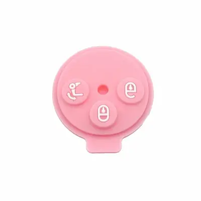 Image de Clavier de remplacement silicone pour clé Mercedes Smart Fortwo 451