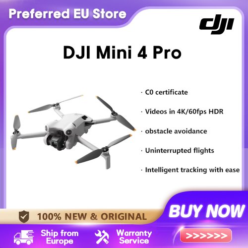 Bild von DJI Mini 4 Pro – Die ultimative Kompaktdrohne für 4K-HDR-Video