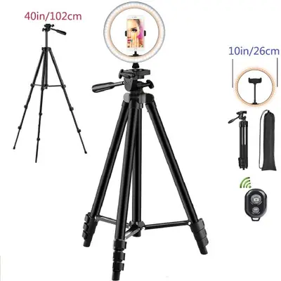 Image de Anneau Lumineux 10 Pouces - Selfie & Vidéo Pro