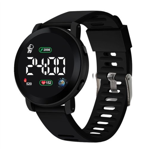 Immagine di Orologio Sportivo LED in Silicone - Stile Astronauta