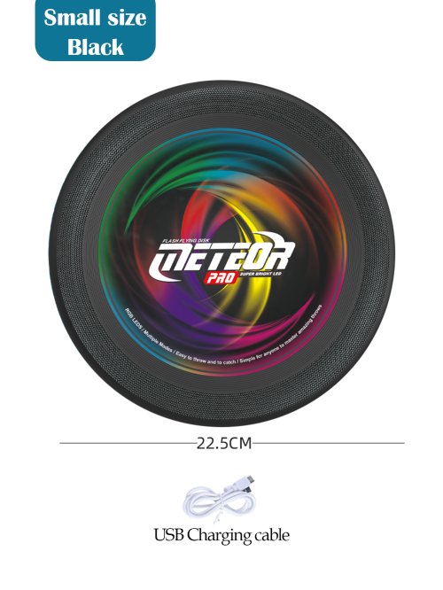 Immagine di Disco Volante LED Colorato con Illuminazione Notturna – Gioco Sportivo Divertente per Bambini e Adulti all'Aperto