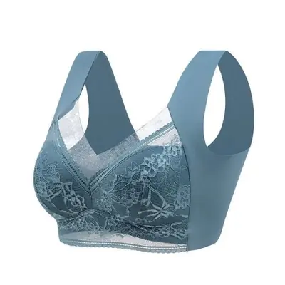 Image de Soutien-Gorge Push-Up Glacé Soie Sans Couture - Grande Taille
