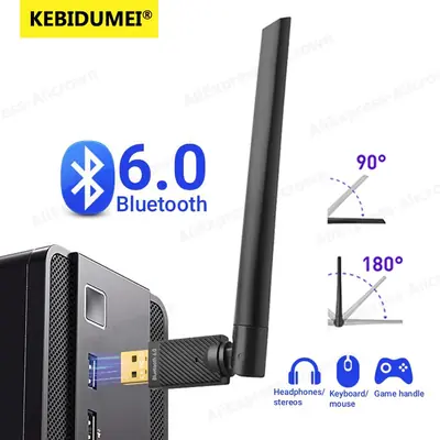 Image de Adaptateur USB Bluetooth 6.0 - Connectivité Sans Fil Ultra Rapide