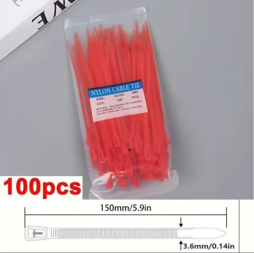 100pcs Red