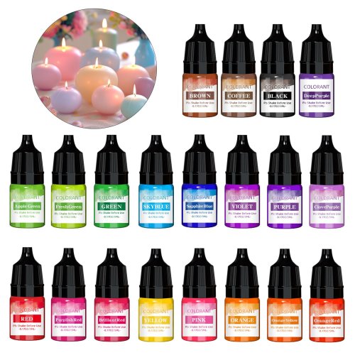 Image de Colorant pour Bougies en Cire de Soja - 5 ml