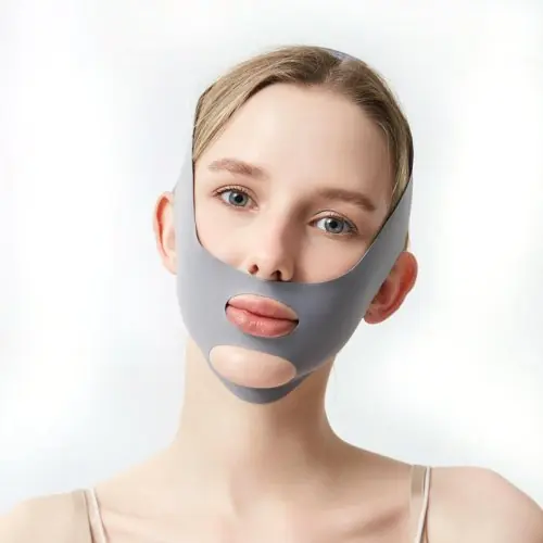 Image de Masque Visage Minceur Anti-Double Menton