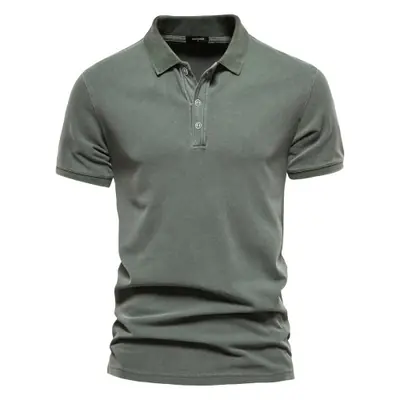 Image de Polo Homme Coton Uni - Style Décontracté & Mode Streetwear