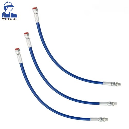 Image of High-Pressure 5800 PSI Airless Paint Sprayer Hose with 1/4 Inch NPT Fittings – Durable Replacement Spray Hose for Professional Painting Equipment